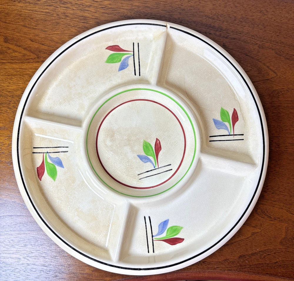 Vintage Royal Ovenware Homer Laughlin Mid Century Pottery Serving Dish Plate